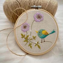 Mi Proyecto del curso: Técnicas de bordado en miniatura. Embroider project by Magaly Mora - 09.14.2020