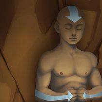 Mi Proyecto del curso: Principios de iluminación para pintura digital - Aang Avatar . Digital Drawing, and Traditional illustration project by María Cobos - 09.15.2020