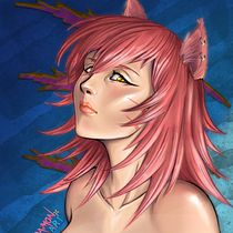 Mi Proyecto del curso: Retrato de personajes femeninos con Procreate. Character Design, and Digital Illustration project by Oriana Daimon - 09.14.2020