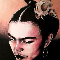Mi Proyecto del curso: Retrato creativo en claroscuro con lápiz. Un projet de Dessin au cra, on, Dessin artistique et Illustration traditionnelle de Erika Subiranas - 15.09.2020