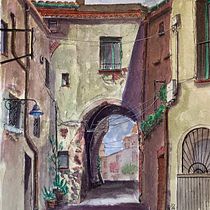 Mi Proyecto del curso: Dibujo arquitectónico con acuarela y tinta. Sketching, Drawing, Watercolor Painting, Architectural Illustration, Sketchbook & Ink Illustration project by Antoni Casals Bonfill - 05.01.2023