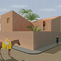 Mi Proyecto del curso: Representación gráfica de proyectos arquitectónicos. Un projet de 3D, Architecture numérique , et Collage de Ani Heredia García - 16.09.2020