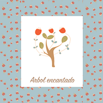 Mi Proyecto del curso: Creación y comercialización de patterns vectoriales "Árbol Encantado". Projekt z dziedziny Grafika wektorowa i Pattern design użytkownika Sole Rodriguez - 16.09.2020