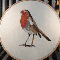 Mi Proyecto del curso: Pintar con hilo: técnicas de ilustración textil. Embroider project by Sara Martí Bover - 09.16.2020