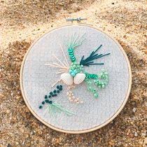 Meu projeto do curso: Bordado e personalização de acessórios. Embroider project by Daniela de Sá - 09.18.2020