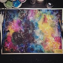 Mi Proyecto del curso: Técnicas modernas de acuarela. Watercolor Painting project by darkelve - 09.18.2020
