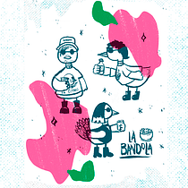 My project La Bandola-Mila Calvache. Character Design, and Traditional illustration project by Mila Calvache - 09.17.2020