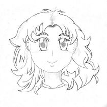 CARA DE CHICA; Nombre del personaje Alessia Creación de personajes manga. Character Animation project by humbertorp79 - 09.16.2020
