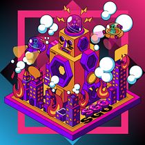 Mi Proyecto del curso: Ilustración vectorial isométrica desde cero. Ilustração digital projeto de Sergio Andres Motta Rozo - 17.09.2020