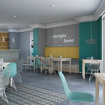 Cafetería Venecia . Interior Design project by Carolina Tapia Barros - 09.17.2020