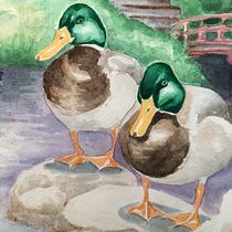 My project in Watercolor Illustration with Japanese Influence course. Un progetto di Illustrazione tradizionale di A KJ - 17.09.2020