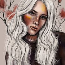 @Monica.mug_art.Mi Proyecto del curso: Retrato ilustrado con Procreate. Artes plásticas projeto de Monica Muñoz Gómez - 17.09.2020