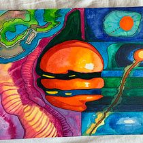 Mi Proyecto del curso: Técnicas modernas de acuarela. Watercolor Painting project by Astrid Salas - 09.17.2020