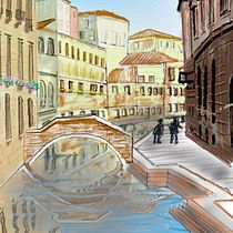 My project in Architectural Sketching with Watercolor and Ink course. Pintura digital projeto de bsimmerok - 17.09.2020