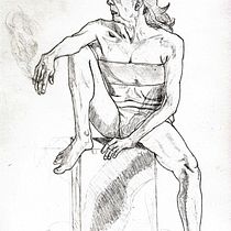 Mi Proyecto del curso: Introducción al dibujo artístico de la figura humana. Projekt z dziedziny  R i sunek użytkownika spaghetti - 18.09.2020