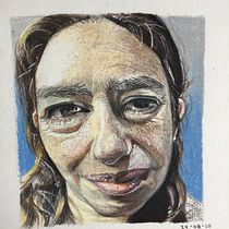 Mi Proyecto del curso:  Retrato realista con lápices de colores. Portrait Drawing project by Maria Paula Quintero Rodriguez - 09.18.2020