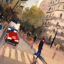 Mi Proyecto del curso: Paisajes urbanos en acuarela. Arte urbana, Ilustração tradicional e Ilustração arquitetônica projeto de alejandroroy475 - 18.09.2020