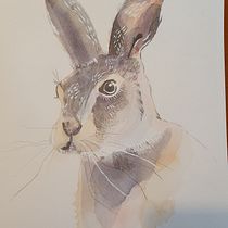 Mi Proyecto del curso: Técnicas experimentales de acuarela para principiantes . Fine Arts, Artistic Drawing, and Watercolor Painting project by María Cabrera - 09.19.2020