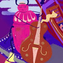 Mi Proyecto del curso: Ilustración digital con texturas en Photoshop. Un progetto di Design, Illustrazione digitale e Illustrazione infantile di Paula GV - 19.09.2020