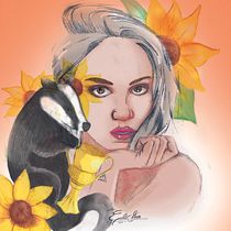 Mi Proyecto del curso: Retrato ilustrado en acuarela. Un proyecto de Dibujo de Retrato de elio_vera98 - 19.09.2020