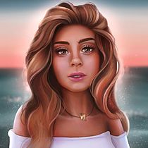 Final Project for Karmen Loh's Digital Portrait Course. Digital Painting project by Jasmine O - 09.18.2020