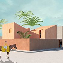 Mi Proyecto del curso: Representación gráfica de proyectos arquitectónicos. Un projet de Architecture, Design graphique, Architecture d'intérieur, Design d'intérieur, Pa, sagisme, Collage, Architecture numérique et Illustration architecturale de Diana Peñaloza - 19.09.2020