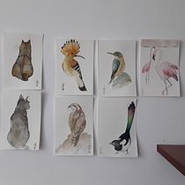 Mi Proyecto del curso: Técnicas experimentales de acuarela para principiantes . Traditional illustration, Fine Arts, Watercolor Painting, and Naturalistic Illustration project by Isabel Vazquez - 09.20.2020