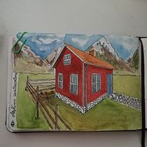 My project in Architectural Sketching with Watercolor and Ink course. Ilustração arquitetônica, e Pintura em aquarela projeto de Annalisa Ziliani - 20.09.2020