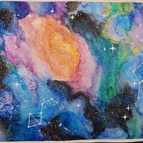 Meu projeto do curso: Técnicas modernas de aquarela. Fine Arts project by patvale16 - 09.29.2020