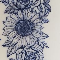 Meu projeto do curso: Tatuagem para principiantes. Tattoo Design project by Maria Silva - 09.20.2020