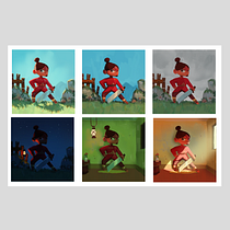 My project in Lighting Principles for Digital Painting course. Projekt z dziedziny Concept art użytkownika mpunchstudios - 20.09.2020