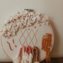 Mi Proyecto del curso: Creación de tapices bordados. Un projet de Artisanat, Broderie , et Créativité de Paulina Saravia Ocaña - 22.09.2020