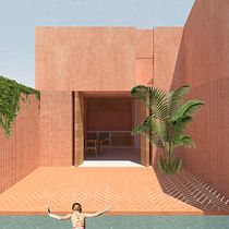 My project in Architectural Visualization Using Digital Collage course. Un projet de Conception de personnages 3D, Architecture, Design , Architecture d'intérieur , et Design d'intérieur de alessia.tripi26 - 21.09.2020