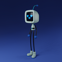 Mi Proyecto del curso: Introducción al diseño y modelado 3D con Blender. Projekt z dziedziny Animacje 3D,  Projektowanie 3D, Projektowanie postaci, Projektowanie postaci 3D i  Modelowanie 3D użytkownika Efraín Cardona - 21.09.2020