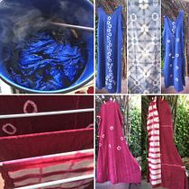 Mi Proyecto del curso: Introducción al teñido shibori. Costura projeto de 4lejandramora - 22.09.2020