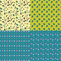 Mi Proyecto del curso: Creación y comercialización de patterns vectoriales. Projekt z dziedziny Pattern design użytkownika Lily Portius Yáñez - 22.09.2020
