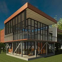 My Project in 3D Architectural Design and Modeling with Revit. Un projet de Modélisation 3D de klandygvinarao - 22.09.2020
