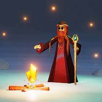 Mago del Fuego Ein Projekt aus dem Bereich 3-D-Animation und Design von 3-D-Figuren von Jorge Rudnev - 22.09.2020
