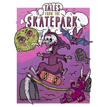 Tales From The SkatePark. Design, Ilustração tradicional, e Serigrafia projeto de Mariano Armanini Ghiglione - 22.09.2020