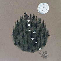 My project in Introduction to Children’s Illustration course. Children's Illustration, Collage, Traditional illustration, Ink Illustration, and Watercolor Painting project by Sophie Nightingale - 09.22.2020