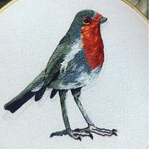 Mi Proyecto del curso: Pintar con hilo: técnicas de ilustración textil. Embroider project by Pao Barria - 09.22.2020