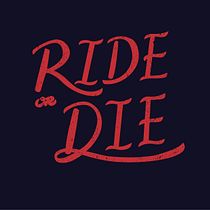 Mi Proyecto del curso: Introducción al script lettering RIDE OR DIE Ein Projekt aus dem Bereich Lettering von Marcia Vilela - 30.09.2020