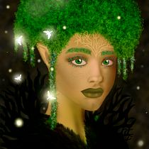 Meu projeto do curso: Retrato digital no Photoshop com um toque de fantasia. Digital Drawing project by Bruna Maria - 09.23.2020