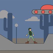 corre (curso: Animación vectorial estilo cuadro a cuadro con After Effects). Een project van Animatie y 2D-animatie van Antonio Perez - 24.07.2020