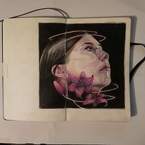 Chiaroscuro Coloured Pencil Portrait Final Project (attempt no.1). Un projet de Dessin, Dessin au cra, on , et Dessin de portrait de James - 29.12.2020