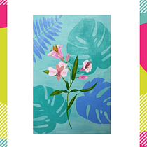 Mi Proyecto: Pintura botánica con acrílico. Acr, and lic Painting project by Camila Lorena Tapia Órdenes - 09.23.2020