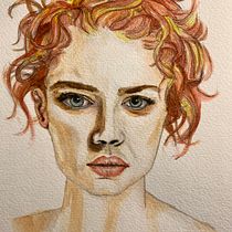 Mi Proyecto del curso: Retrato en acuarela a partir de una fotografía. Watercolor Painting project by Emil E Vega - 09.23.2020