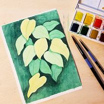 Mi Proyecto del curso: Técnicas de acuarela en negativo para ilustración botánica Ein Projekt aus dem Bereich Traditionelle Illustration und Botanische Illustration von Eleana Golindano - 24.09.2020