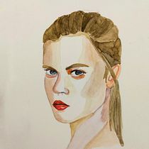 Mi Proyecto del curso: Retrato en acuarela a partir de una fotografía.  project by Red Rosemary - 09.24.2020