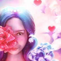 My project in Digital Fantasy Portraits with Photoshop course. Digital Drawing project by Olga Loza - 09.24.2020